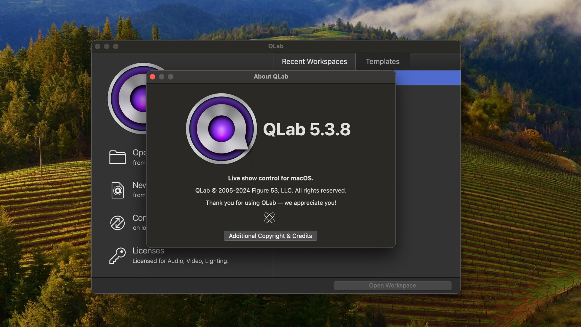 QLab Pro for Mac v5.3.8 - 舞台多媒体控制工具