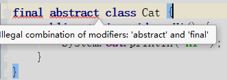 final definition of abstract class