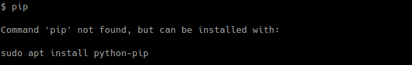 "pip command not found" Problem for Python2