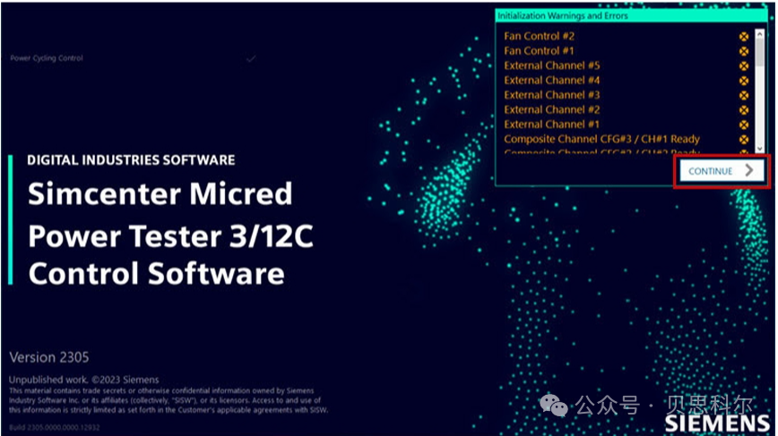 功率循环设备Power Tester 3/12C Control Software2305 更新