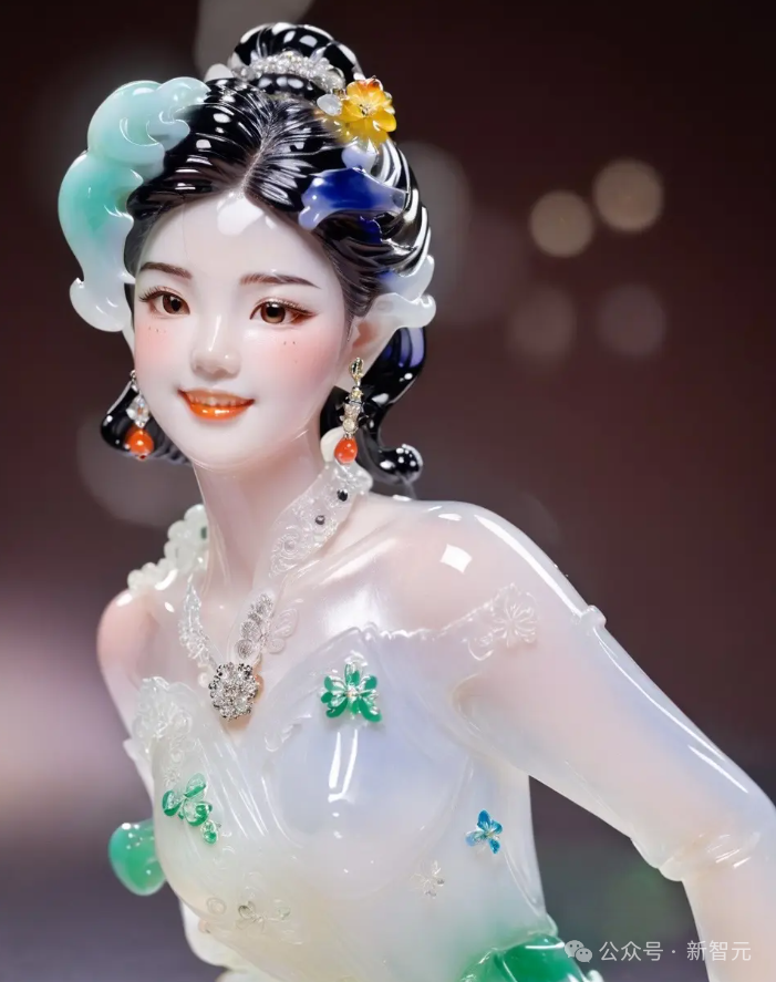 为了迎合中国用户,remini还专门上线了jade风,或者叫瓷娃娃风.