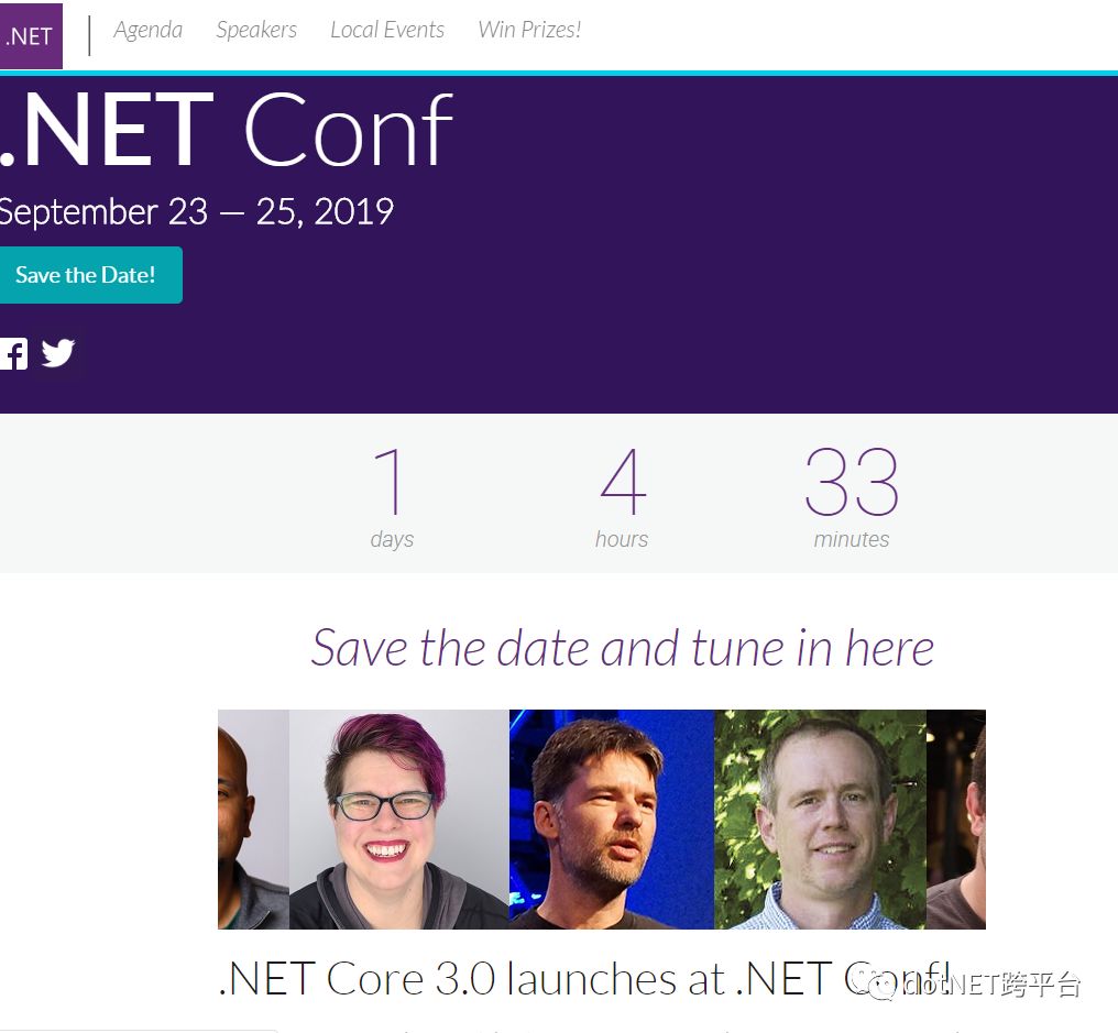 .NET Conf 2019日程(北京时间)