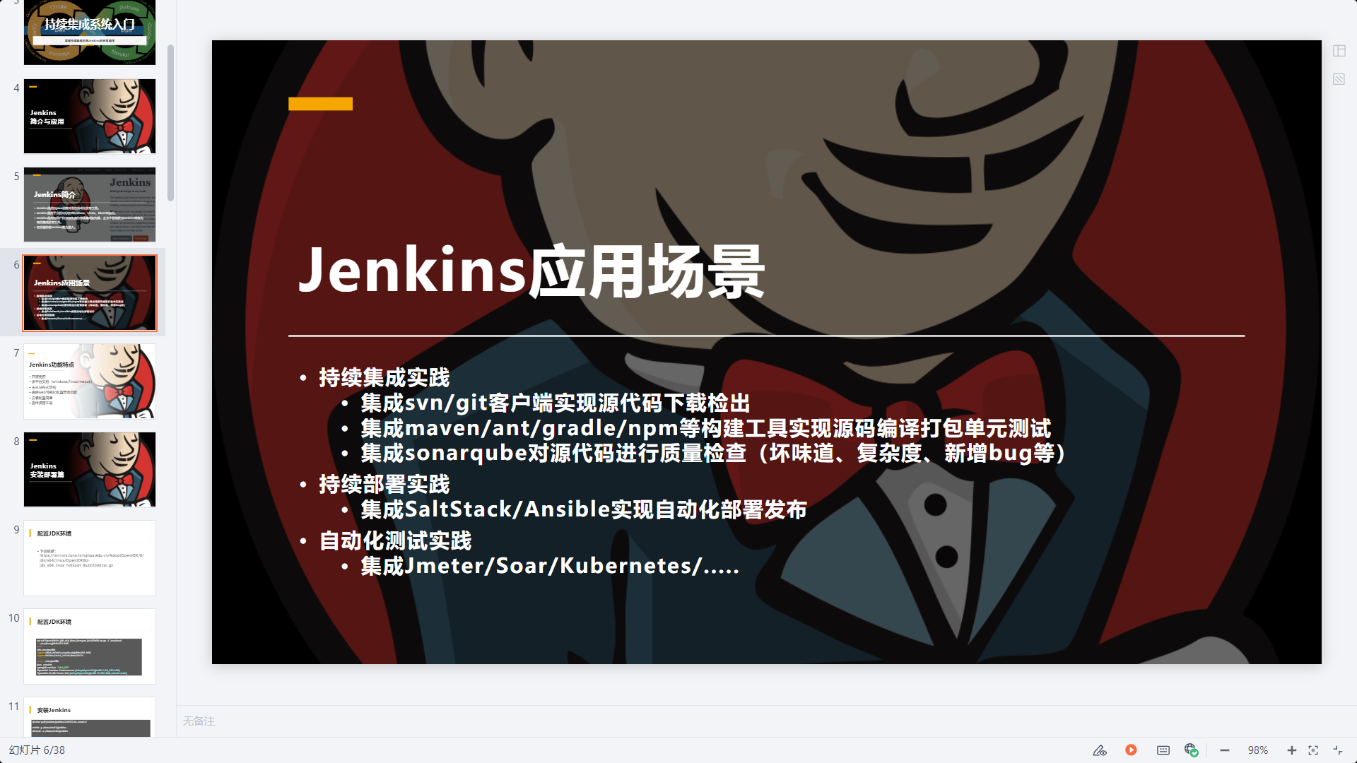 Jenkins简介与应用_jenkins ppt-CSDN博客