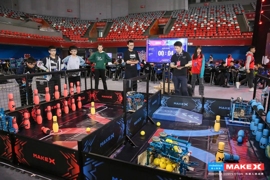 makex机器人程序_国际赛场荣耀绽放 ——蠡苑机器人