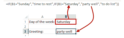 Logical functions (operators) and conditions in Excel