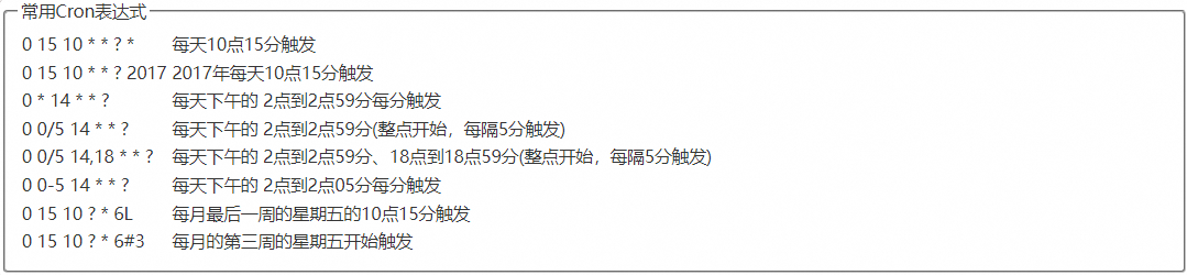 嵌入式系统上通过crontab表达式实现基于绝对时间的秒级定时任务