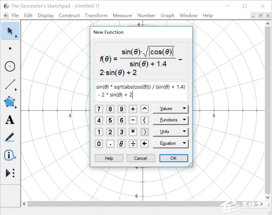 计算机数学公式画爱心教程 几何画板如何绘制爱心 几何画板爱心函数教程 咚懂咚懂咚的博客 Csdn博客