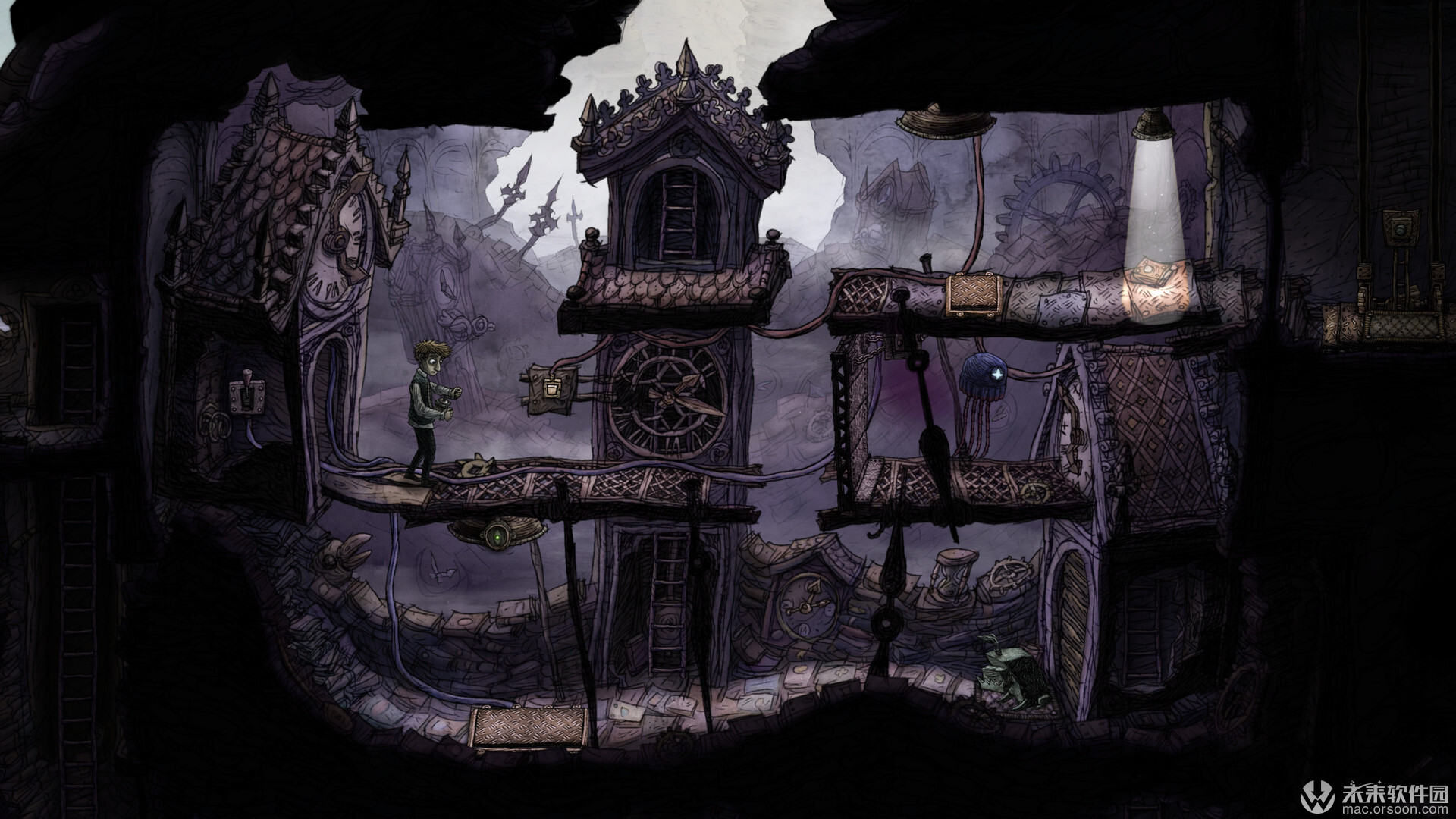 嘎吱作响creaksformac解谜游戏中文版支持m1