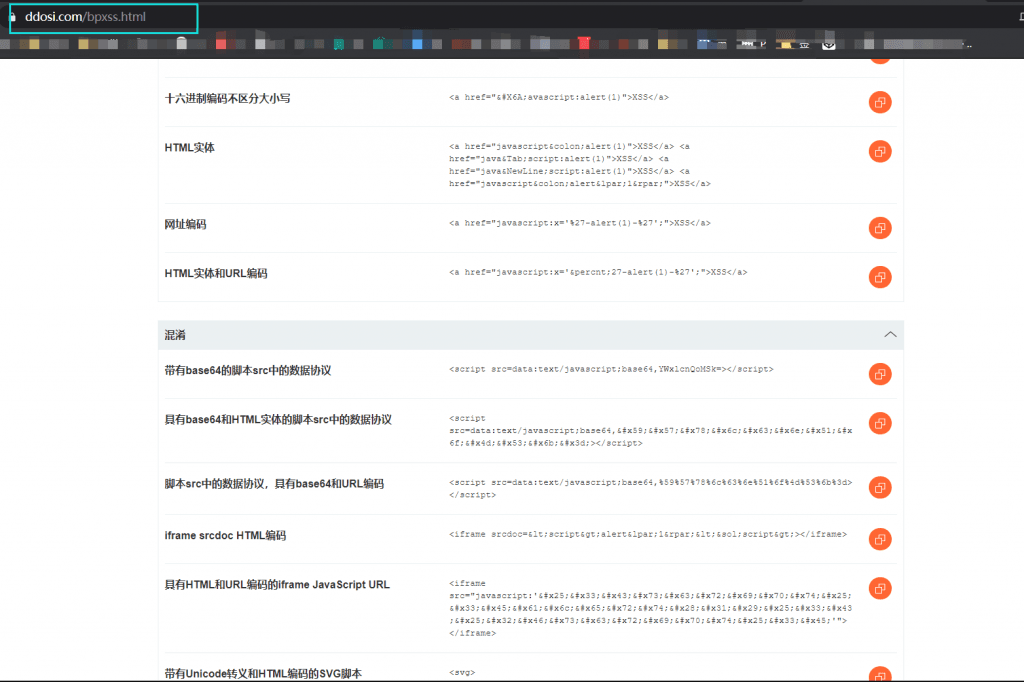 XSS Cheat Sheet-CSDN博客