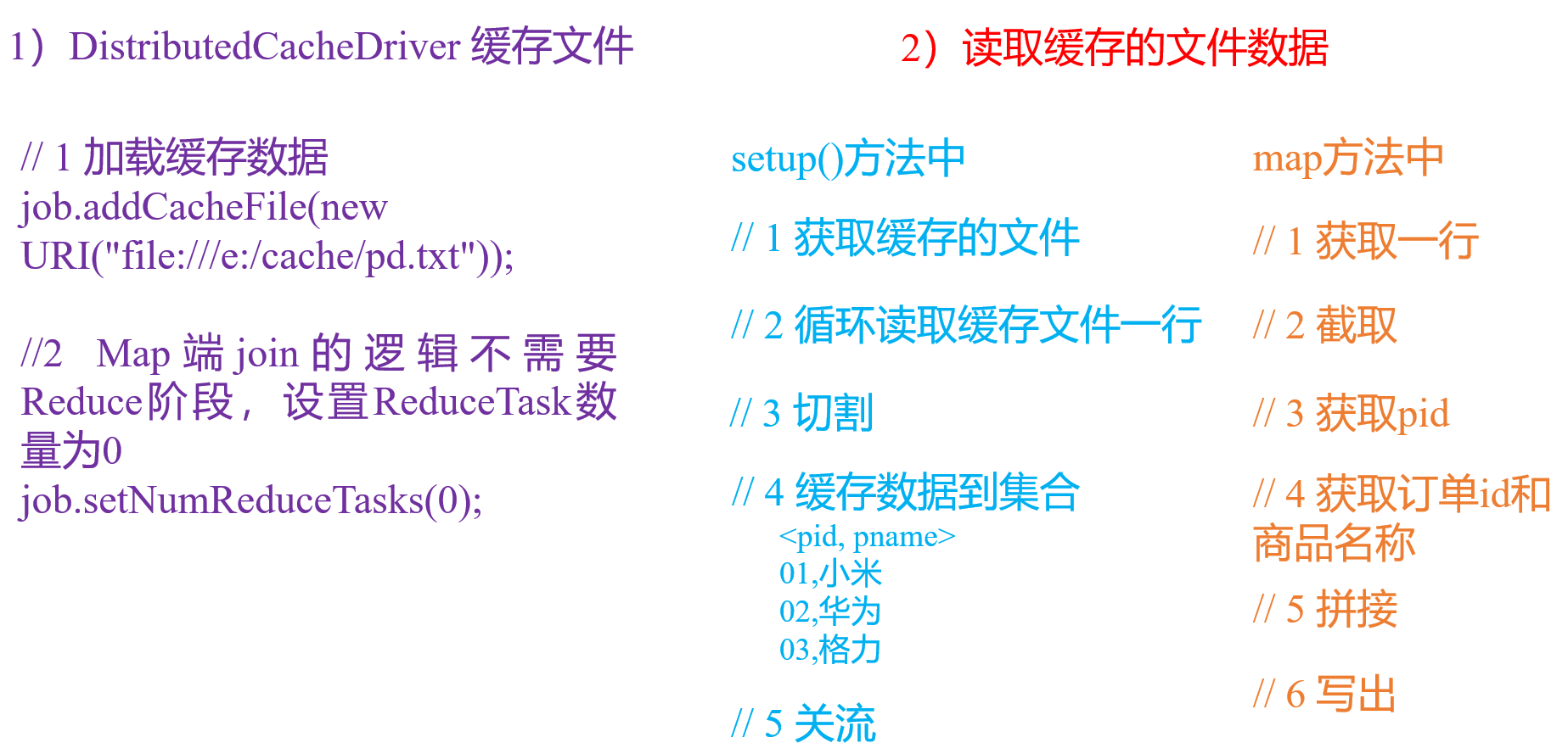 MapJoin实例-需求分析