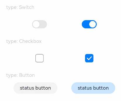 HarmonyOS/OpenHarmony原生应用-ArkTS万能卡片组件Toggle