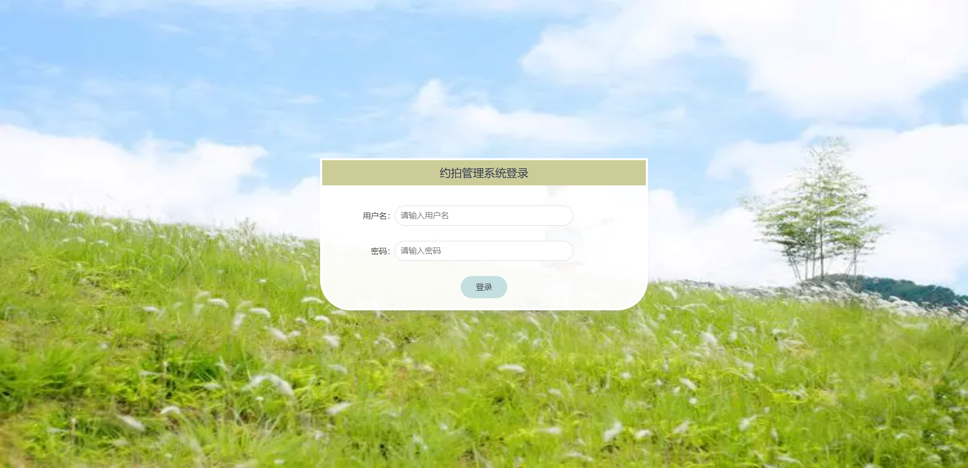 基于nodejs的约拍管理系统app的设计与实现以婚纱摄影拍摄作品为例