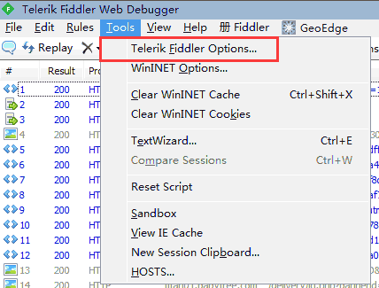 教你用Fiddler捕获HTTPS请求