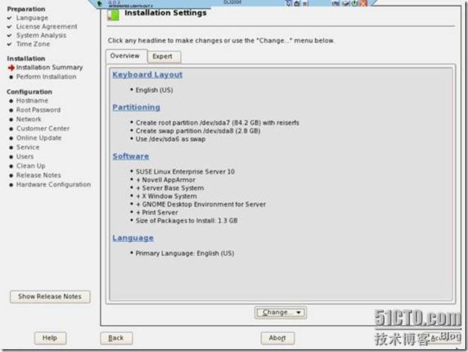 HP DL320G5服务器安装 SUSE 10 Linux系统_dl320_10