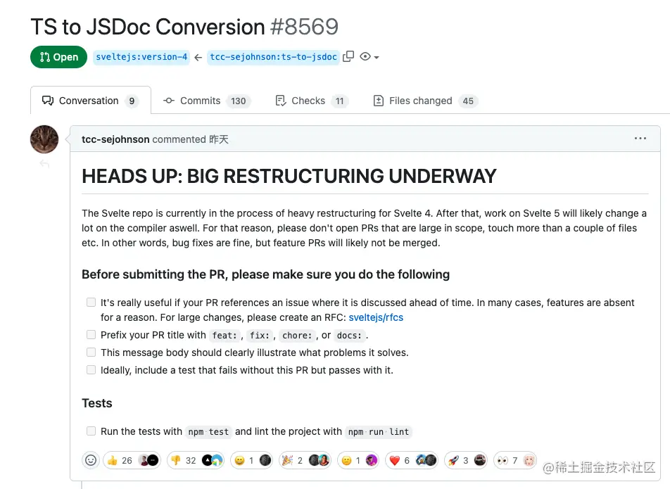 TS to JSDoc Conversion