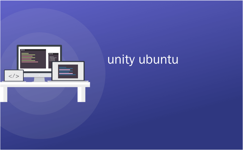 unity ubuntu