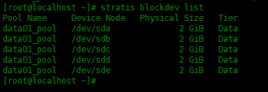 在Centos8 中使用Stratis管理本地存储（二）在Centos8 中使用Stratis管理本地存储（二）