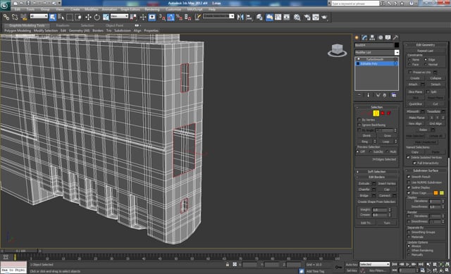 3D Studio Max モデリング チュートリアル未来的なボルトガン