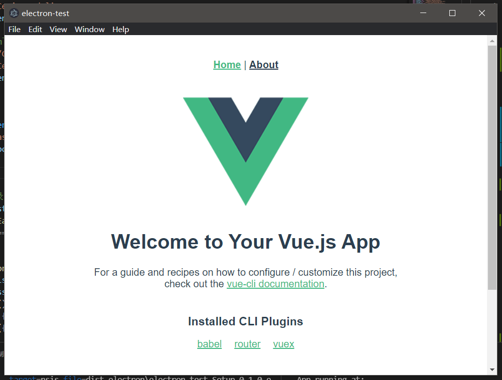 electron打包vue项目