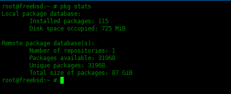 Examples of using the pkg package manager in FreeBSD Examples of using the pkg package manager in FreeBSD