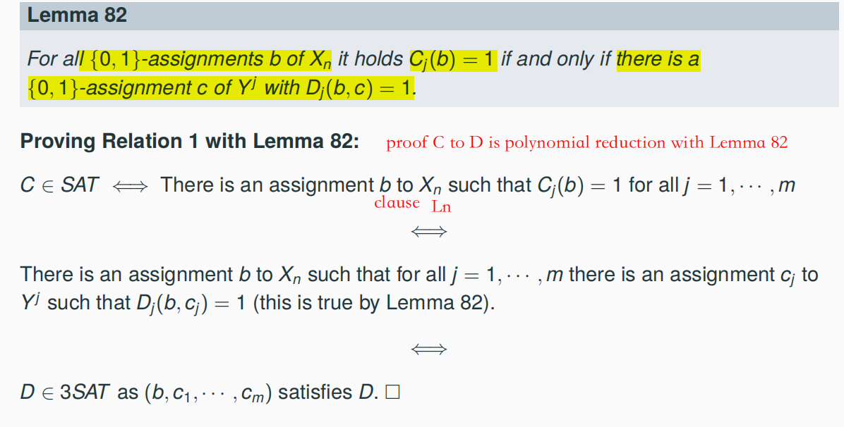 proof 2 of 3SAT∈NPC
