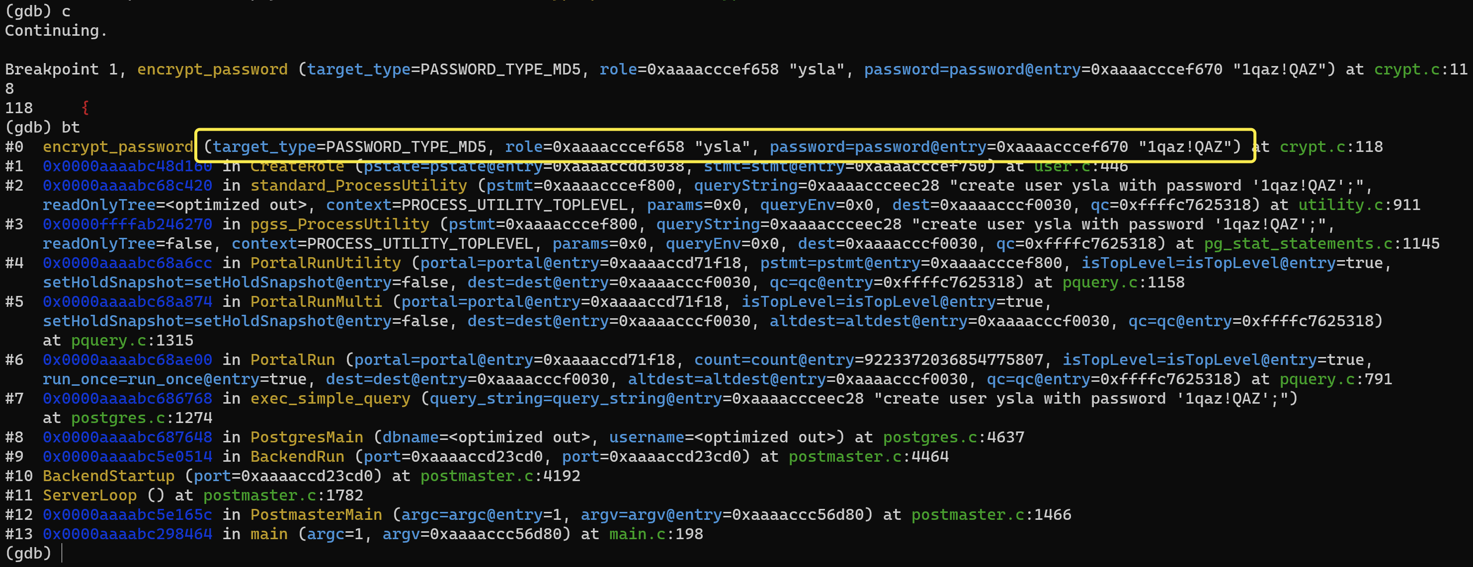 【PostgreSQL采用MD5密码认证时密码和pg_authid里rolpassword的关系】