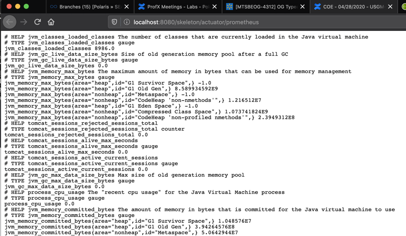 prometheus metrics