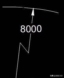 制图折断线_CAD制图初学入门之CAD标注时必须要区分的两个概念