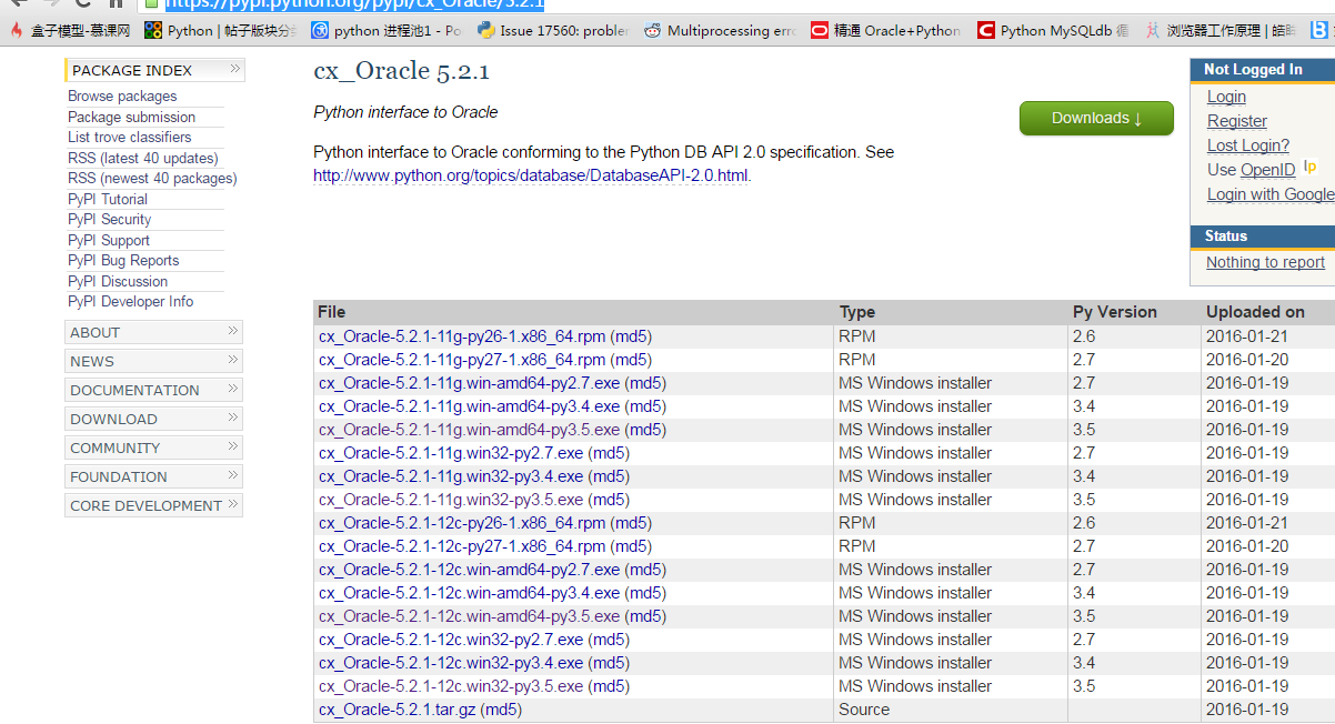 cx oracle 提示32位,Windows 32位安装cx_Oracle解决方案