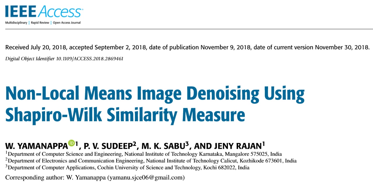图像信噪比计算公式_使用shapiro-wilk相似性度量的非局部均值图像去