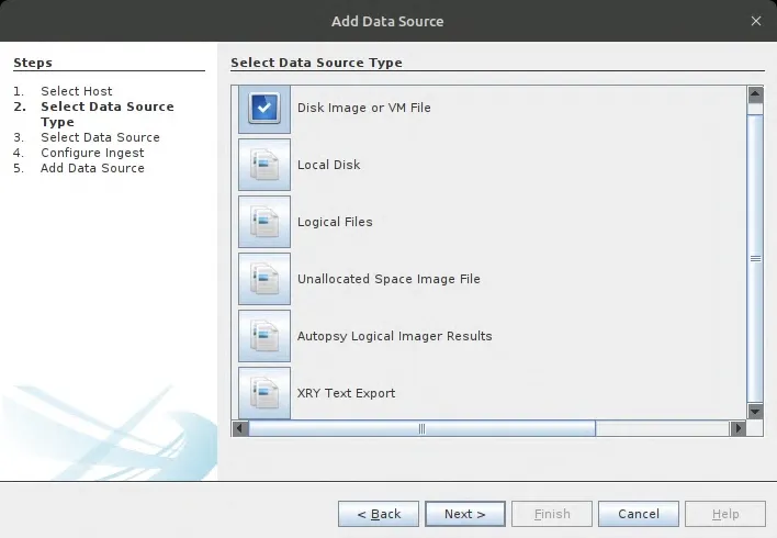 Select Data Source