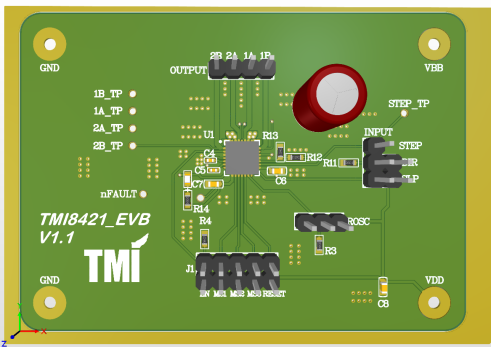 基于TMI8421的3D打印机步进电机解决方案