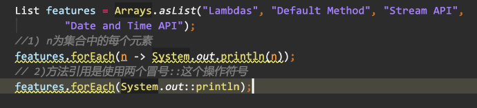 lambda表达式与常用方法