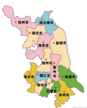 江浙沪地级市地图图片