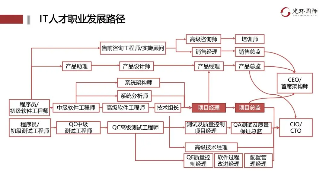 IT人才职业发展路径