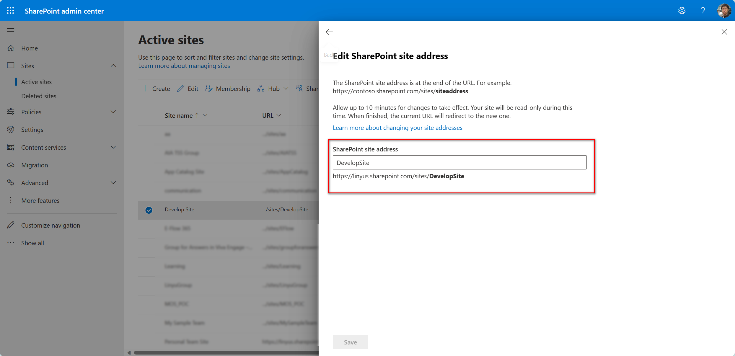 SharePoint Online 如何修改已存在站点的URL-CSDN博客