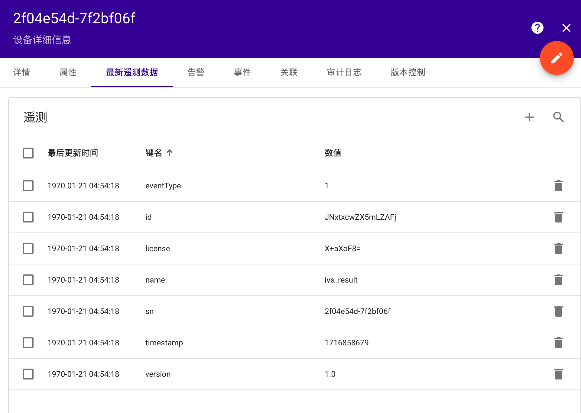 thingsboard接入臻识道闸