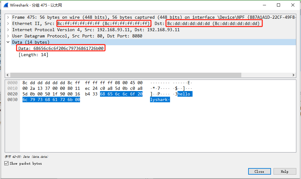 C/C++ 运用Npcap发送UDP数据包