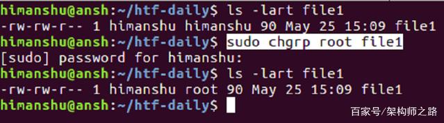 使用輸出重定向，linux命令chgrp,Linux命令Chgrp 詳解