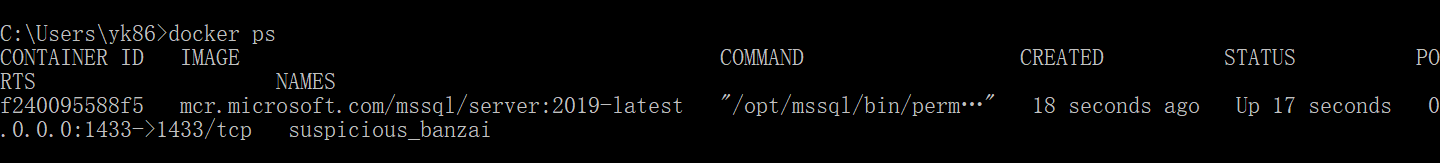 ca3c42c9d4ab112391c16635406c7e36 - 使用docker创建和运行跨平台的容器化的mssql数据库