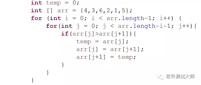 Classic sorting algorithm-bubble sorting