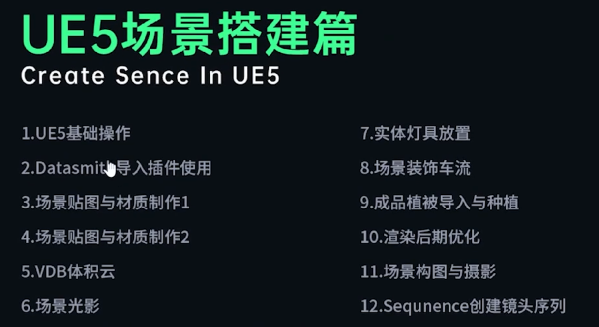 UE 蓝图场景搭建全流程