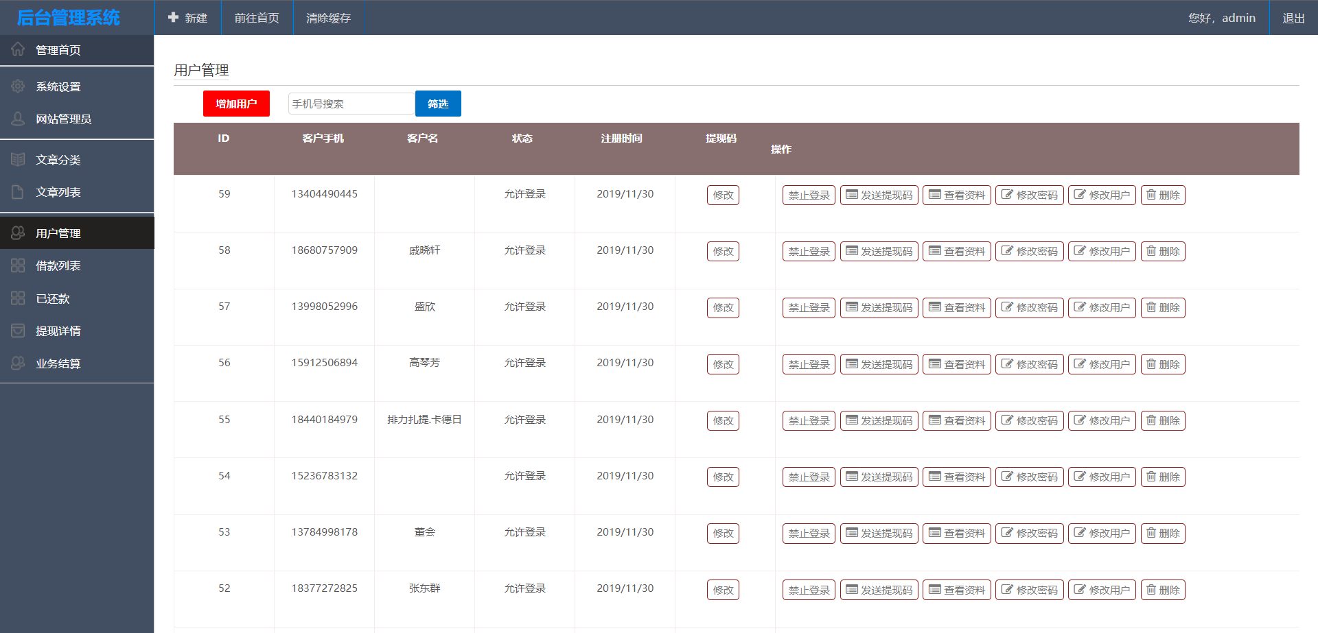 The second version of the repaired version of the small loan system source code comes with a deployment tutorial