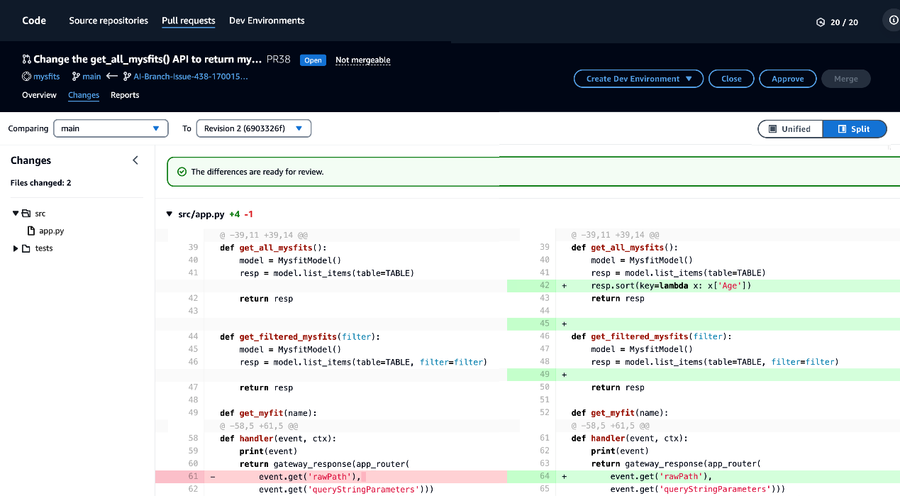 使用 Amazon CodeCatalyst 中的生成式 AI 助手 Amazon Q 提高开发人员的工作效率（预览版）