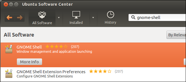 如何在ubuntu上安装和使用gnome shell
