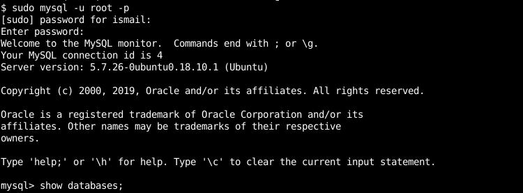 Connect MySQL Server