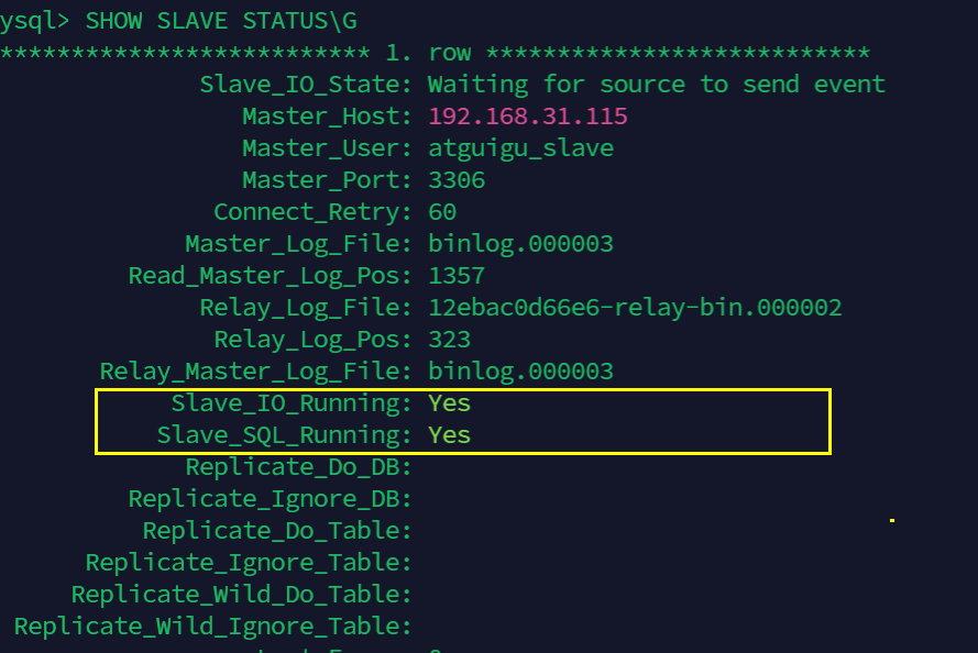 使用Docker搭建主从数据库（MySQL）