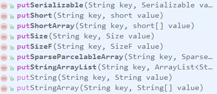 Android-存储:SharedPreferences使用及其存储类型(aidl支持的数据类型 / bundle传值类型)插图5 这里写图片描述