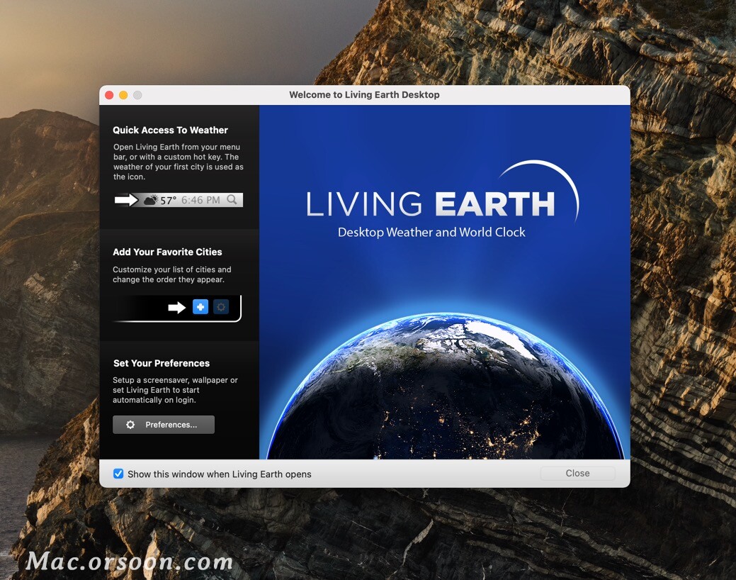 好用的天气预报软件 Living Earth Desktop For Mac 普通网友的博客 Csdn博客