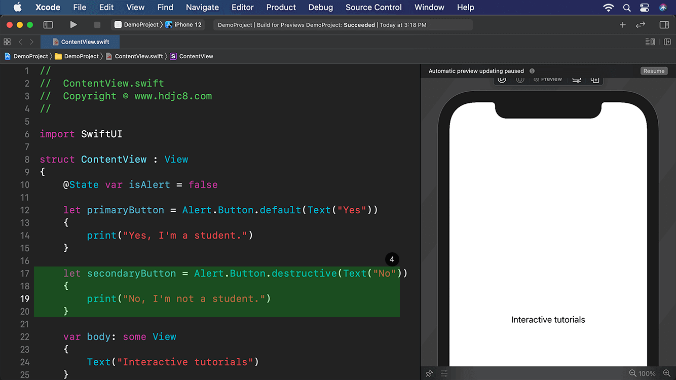 SwiftUI快速入门到实战